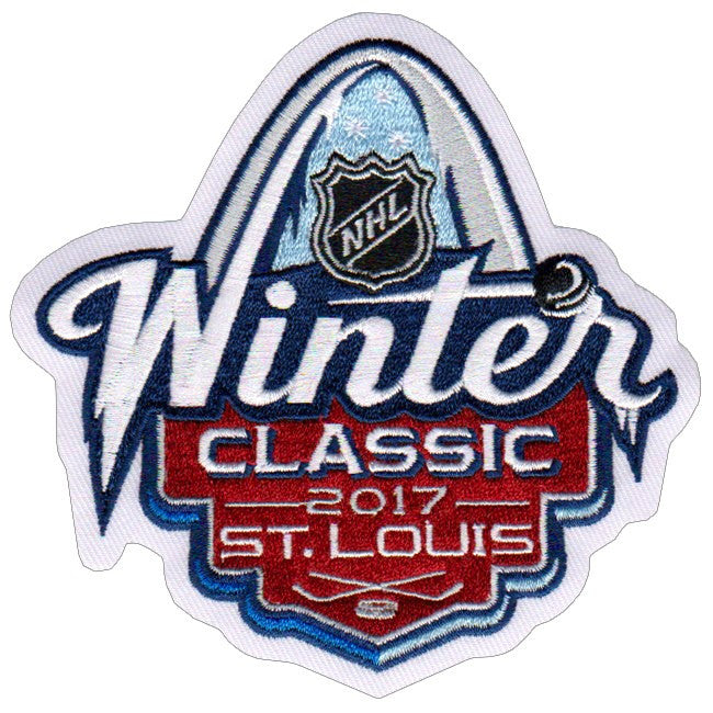 2017 NHL Winter Classic Jersey Patch St. Louis Blues vs Chicago Blackhawks - Pro Jersey Sports