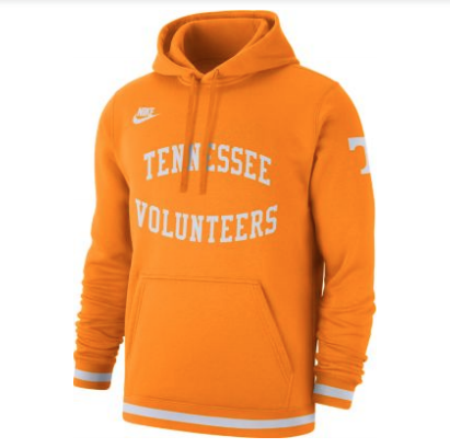 Men's Tennessee Volunteers Nike Orange Basketball Club Hoodie