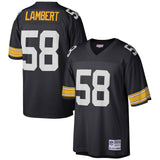 Men's Pittsburgh Steelers Jack Lambert Mitchell & Ness Black Replica Legacy Jersey - Pro Jersey Sports