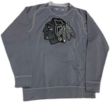 Chicago Blackhawks Volt Crew Neck Performance Sweatshirt By Antigua - Pro Jersey Sports