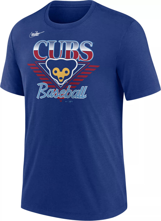Men's Chicago Cubs Cooperstown Rewind Royal T-Shirt