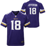 Youth Justin Jefferson Minnesota Vikings Purple Nike Game Jersey - Pro Jersey Sports
