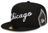 Men's Chicago Bulls 2021-2022 City Edition Black New Era 59FIFTY Fitted Hat - Pro Jersey Sports