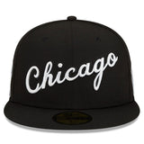 Men's Chicago Bulls 2021-2022 City Edition Black New Era 59FIFTY Fitted Hat - Pro Jersey Sports