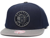 Men's Brooklyn Nets NBA Navy Spirit Mitchell & Ness Snapback - Pro Jersey Sports