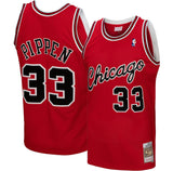 Mens Chicago Bulls Scottie Pippen Mitchell & Ness Red 2003 Hardwood Classics Swingman Jersey - Pro Jersey Sports