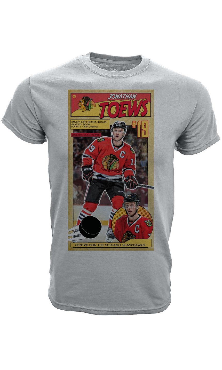 Youth Jonathan Toews Chicago Blackhawks First Issue Tee By Levelwear - Pro Jersey Sports - 2