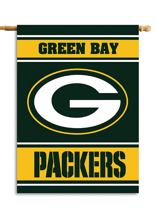 Fremont Die NFL Green Bay Packers 2-Sided 28-by-40-Inch House Banner