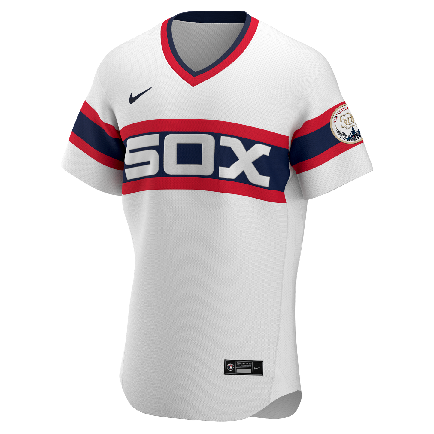 Men's Chicago White Sox Luis Robert Nike White Alternate Authentic Player Jersey