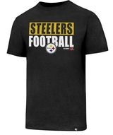 Pittsburgh Steelers Football Club Tee By ’47 Brand - Pro Jersey Sports