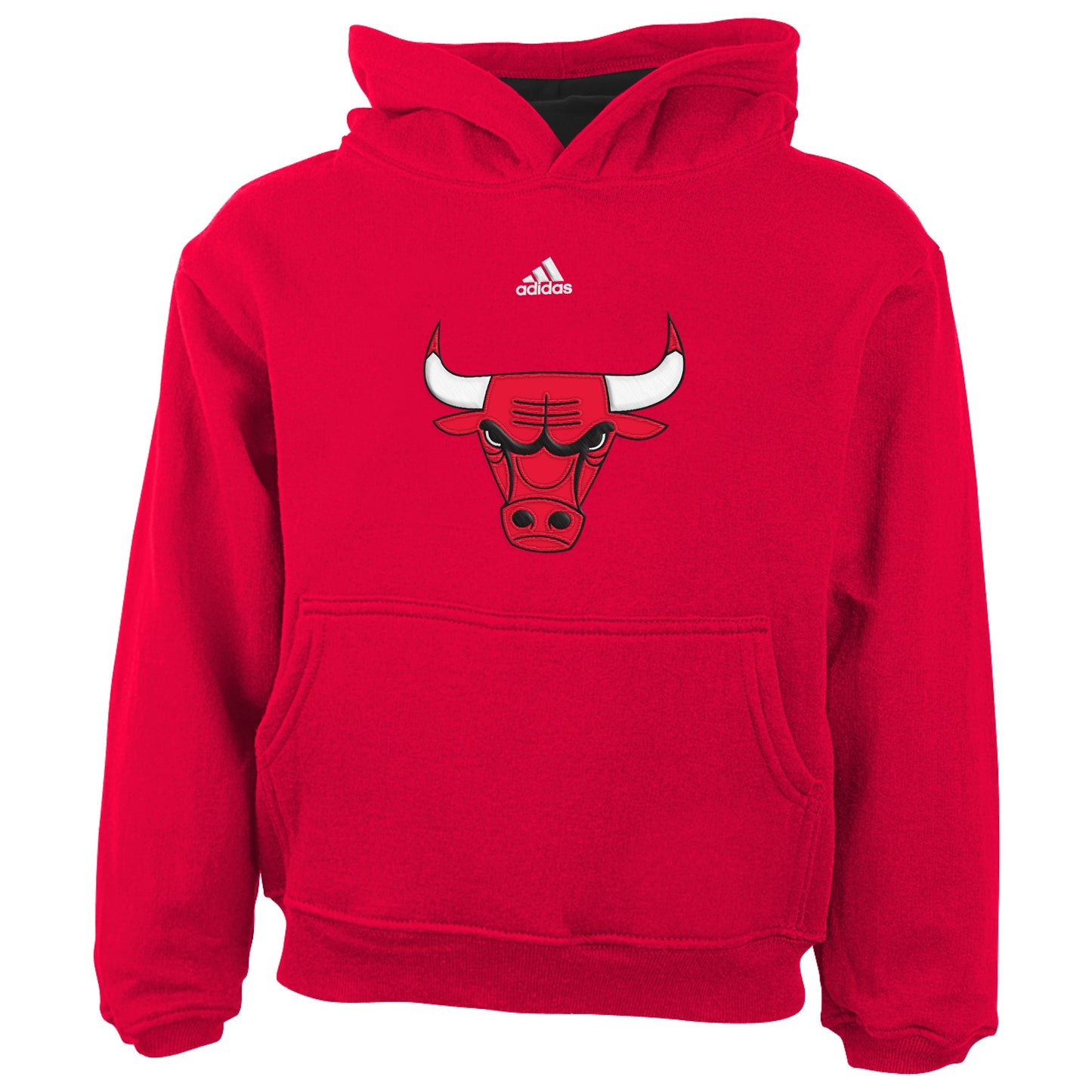 adidas Toddler Chicago Bulls Primary Logo NBA Red Pullover Hoodie