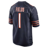 Justin Fields Chicago Bears Youth Navy Blue Nike Game Replica Jersey - Pro Jersey Sports