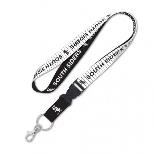 Chicago White Sox "South Siders" Slogan 1" Lanyard With Detachable Buckle
