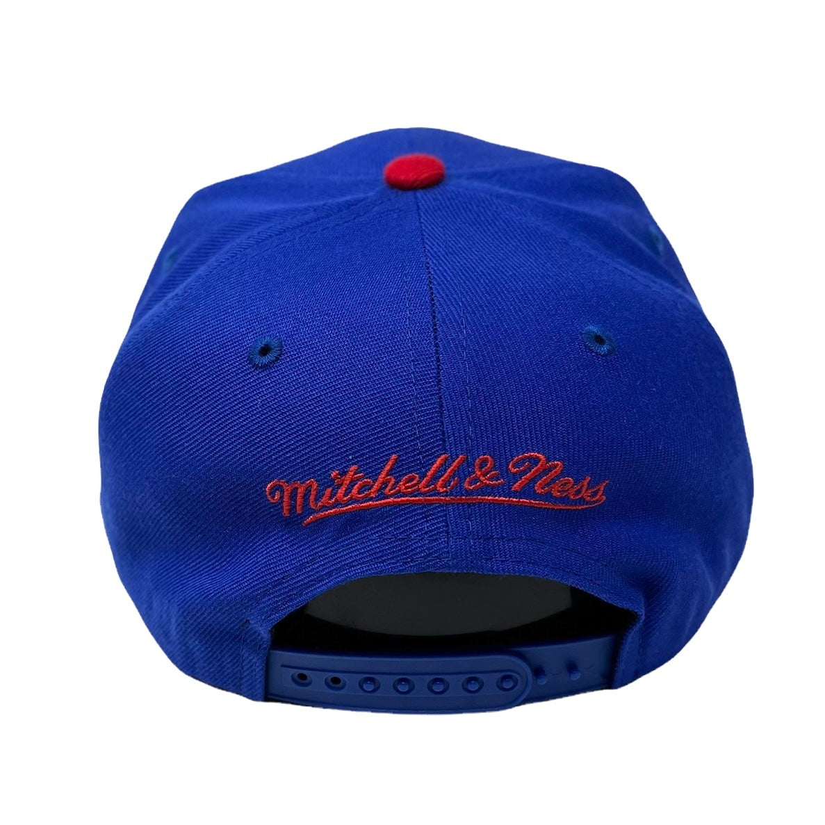 Men's Mitchell & Ness Sacramento Kings Hardwood Classics Royal/Red Two-Tone 2.0 Snapback Hat