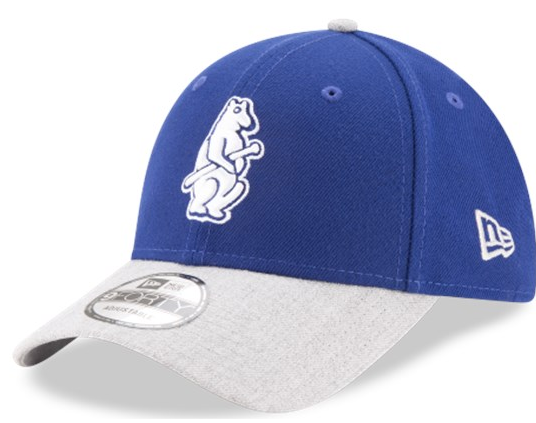 Chicago Cubs New Era The League Heather 2 1914 Logo 9FORTY Adjustable Hat