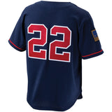 Men's Bo Jackson California Angels Mitchell & Ness Cooperstown Collection Authentic Batting Practice Jersey - Navy - Pro Jersey Sports