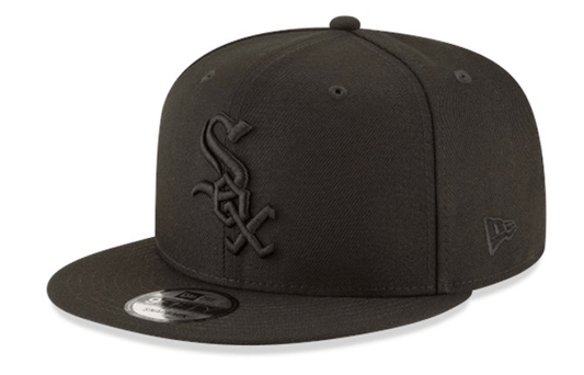 Chicago White Sox Black Tonal New Era 9FIFTY Snapback Hat - Pro Jersey Sports
