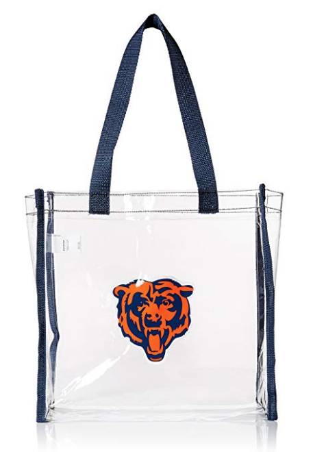 Chicago Bears Stadium Regulated Clear Bag