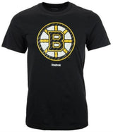 Mens Boston Bruins Carbon Primary Logo Tee - Pro Jersey Sports