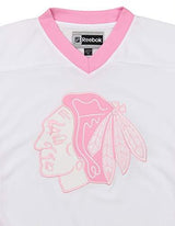 Chicago Blackhawks Pink/White Girls Infant Jersey (12-24 months) - Pro Jersey Sports
