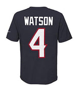 Youth Houston Texans Deshaun Watson Nike Navy Player Game Team Name & Number T-Shirt - Pro Jersey Sports