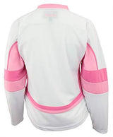 Chicago Blackhawks Pink/White Girls Infant Jersey (12-24 months) - Pro Jersey Sports
