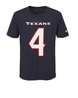 Youth Houston Texans Deshaun Watson Nike Navy Player Game Team Name & Number T-Shirt - Pro Jersey Sports
