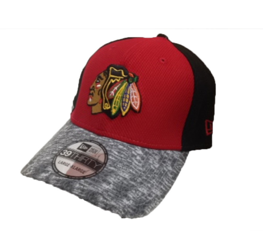 NHL Chicago Blackhawks New Era Tech Stir 39Thirty Flex Fit Hat