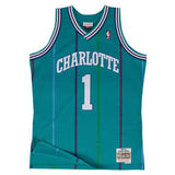 Men’s Muggsy Bogues Charlotte Hornets 1992-93 Swingman Replica Jersey By Mitchell & Ness - Pro Jersey Sports