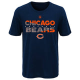 Chicago Bears Youth NFL Flux Dual Blend Short Sleeve T-Shirt - Pro Jersey Sports