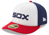 Men's Chicago White Sox New Era White/Red Alternate Authentic Collection On-Field Low Profile 59FIFTY Fitted Hat - Pro Jersey Sports