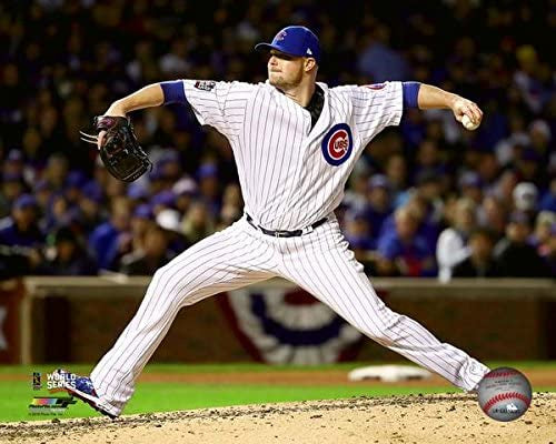 Jon Lester Chicago Cubs 2016 World Series Action Photo (Size: 8" x 10")