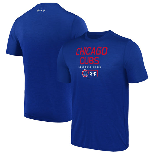 Men's Chicago Cubs Under Armour Royal City Proud Performance T-Shirt