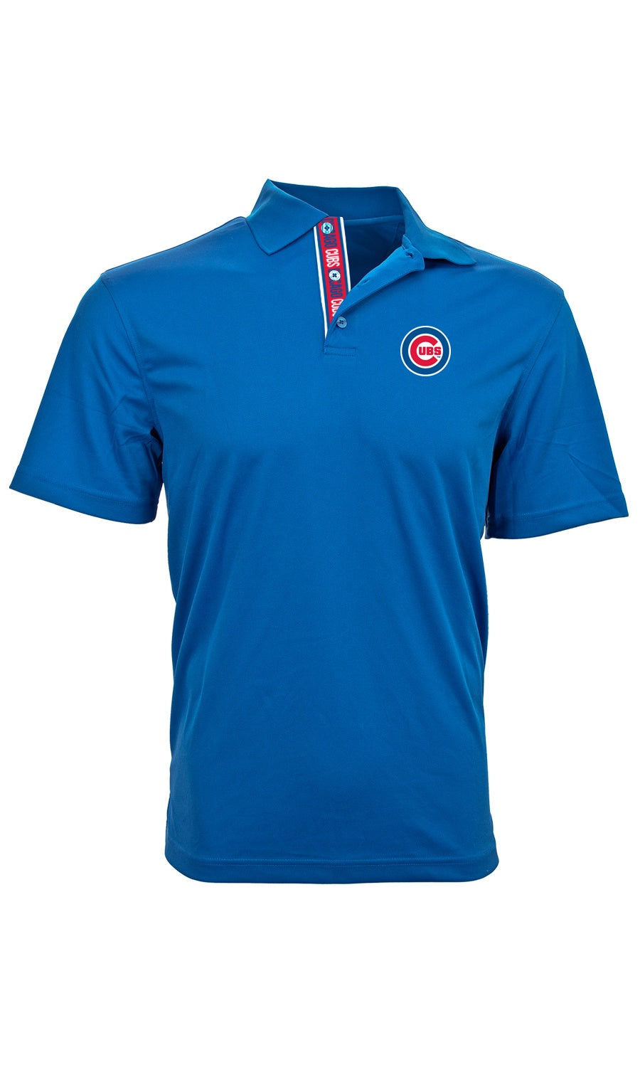 Men's Chicago Cubs Repeat Omaha Royal Blue Level Wear Polo
