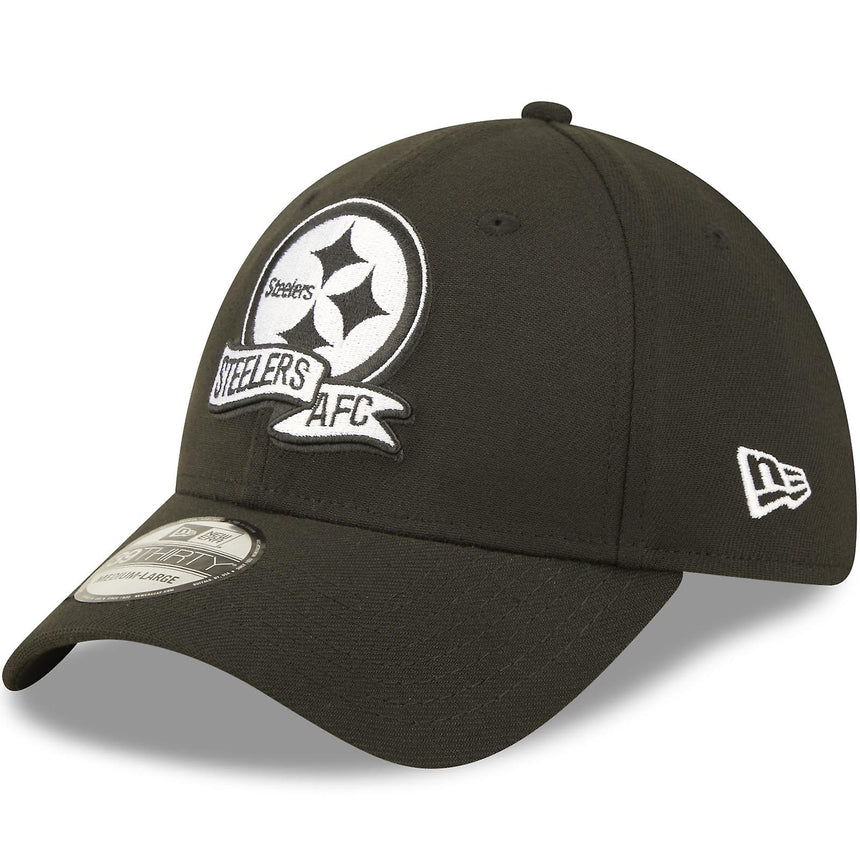 Men's Pittsburgh Steelers New Era Black 2022 Sideline 39THIRTY Flex Hat - Pro Jersey Sports