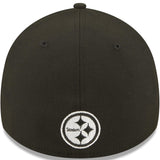 Men's Pittsburgh Steelers New Era Black 2022 Sideline 39THIRTY Flex Hat - Pro Jersey Sports