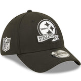 Men's Pittsburgh Steelers New Era Black 2022 Sideline 39THIRTY Flex Hat - Pro Jersey Sports