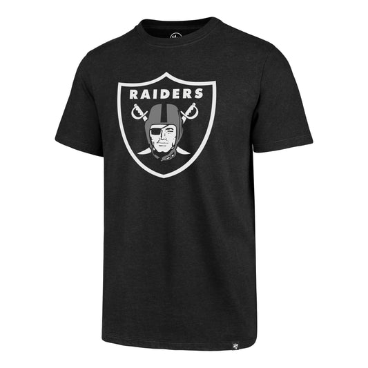 Men's Las Vegas Raiders NFL Black Imprint Club Tee By ’47 Brand