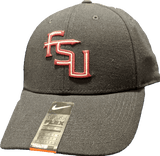 Nike Florida State Seminoles Black Swoosh Flex Performance Hat - Pro Jersey Sports
