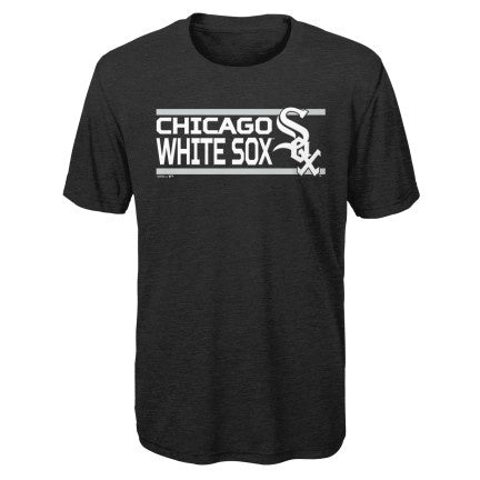 Youth Chicago White Sox Black Short Sleeve Ultra Tee