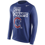 Men's Chicago Cubs 2016 World Series Champions Celebration Long Sleeve T-Shirt - Pro Jersey Sports