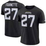 Men's Jacksonville Jaguars Leonard Fournette Nike Black Dri-FIT Player Pride 3.0 Name & Number T-Shirt - Pro Jersey Sports