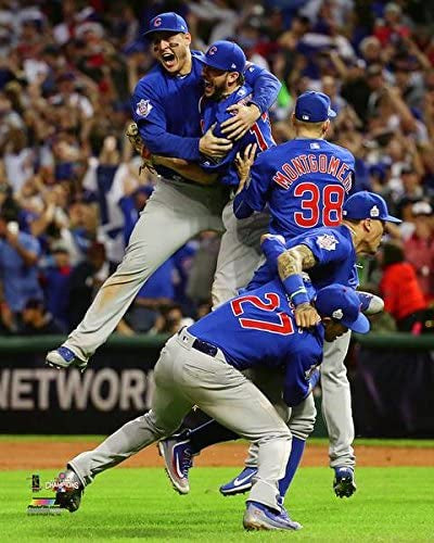 Chicago Cubs 2016 World Series Champions "The Final Out" 8X10 Photo