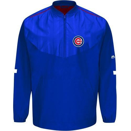 Men's Chicago Cubs On-Field Long Sleeve Training Jacket