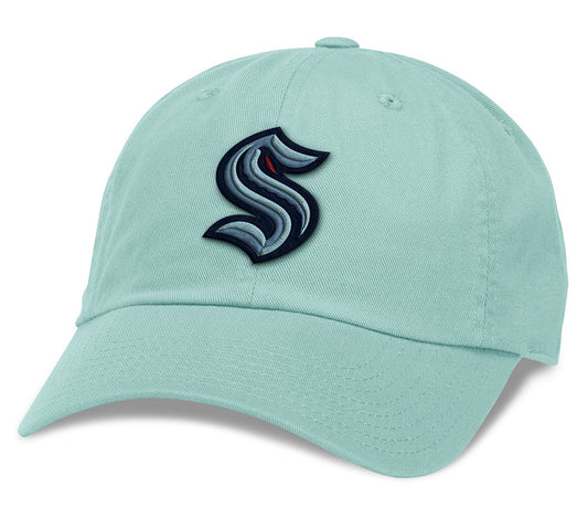 Men's Seattle Kraken American Needle Seafoam Blue Line Hat - Pro Jersey Sports