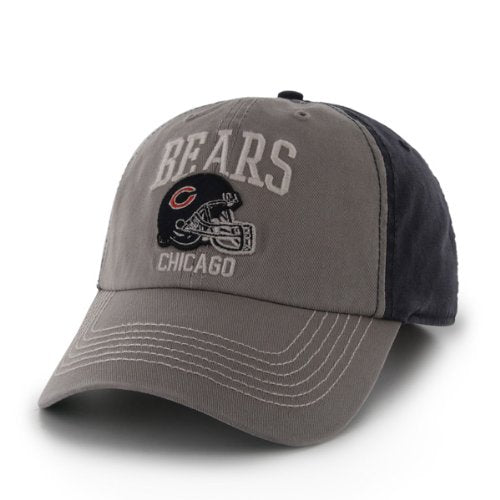 Chicago Bears Back Block Adjustable Hat by 47 Brand