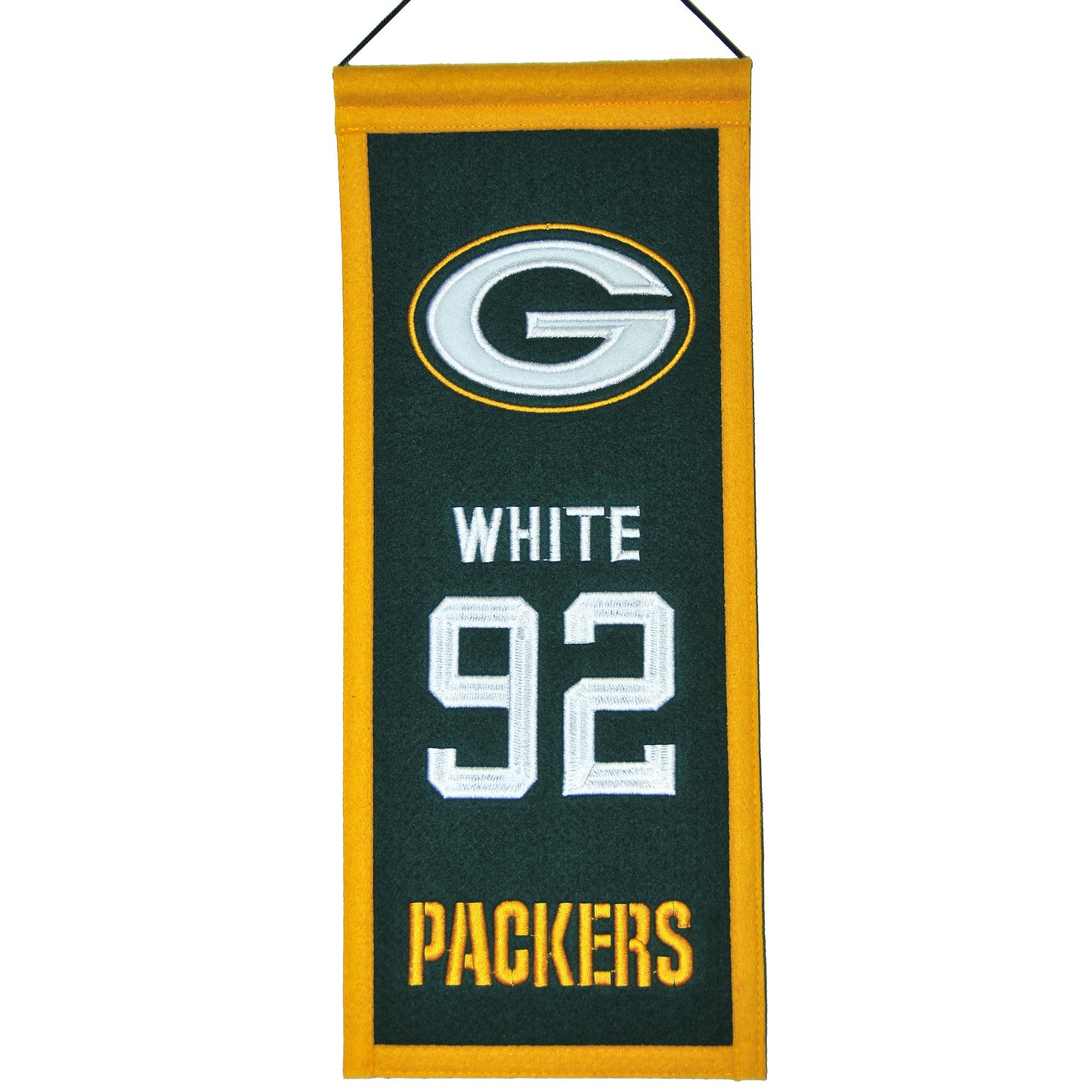 Reggie White Legacy Mini Banner By Winning Streak