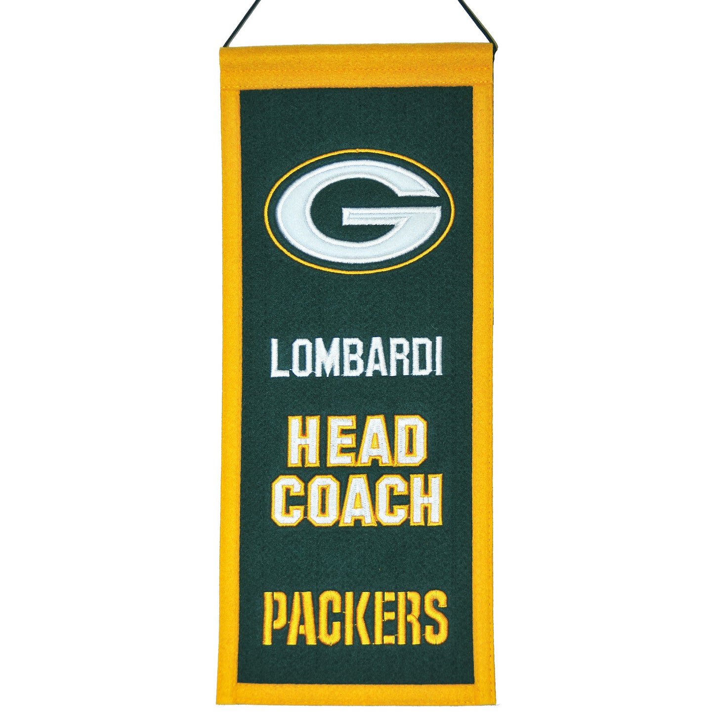 Vince Lombardi Legacy Mini Banner By Winning Streak