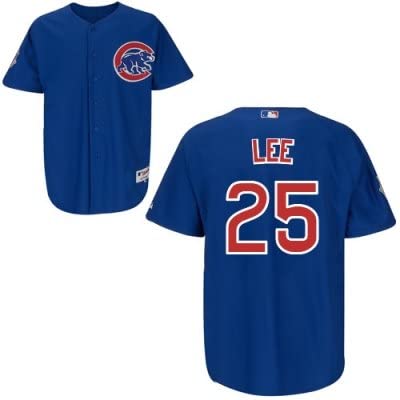 Men's Chicago Cubs Replica Derrek Lee Blue Alternate Jersey - Pro Jersey Sports