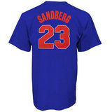 Men's Chicago Cubs Cooperstown Ryne Sandberg Name & Number T-Shirt - Pro Jersey Sports